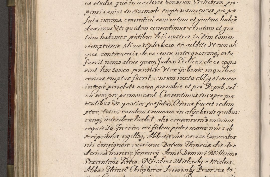 Zdjęcie nr 733 dla obiektu archiwalnego: Acta actorum, obligationum, inscriptionum, institutionum, erectionum, decretorum et generis eiusdem aliorum factorum et gestorum coram R. D. Bernardo Maciejowski, episcopo Cracoviensi per annnos 1603 - 1606 mensem Septembrem inclusive acticatorum.