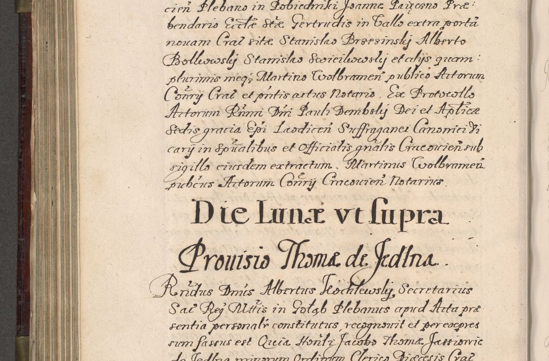 Zdjęcie nr 727 dla obiektu archiwalnego: Acta actorum, obligationum, inscriptionum, institutionum, erectionum, decretorum et generis eiusdem aliorum factorum et gestorum coram R. D. Bernardo Maciejowski, episcopo Cracoviensi per annnos 1603 - 1606 mensem Septembrem inclusive acticatorum.