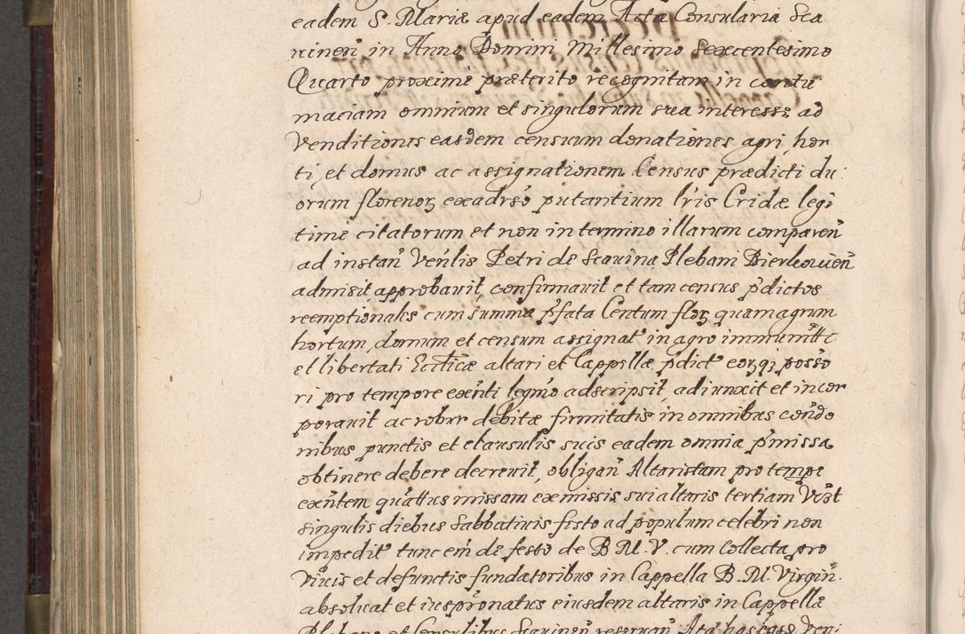 Zdjęcie nr 729 dla obiektu archiwalnego: Acta actorum, obligationum, inscriptionum, institutionum, erectionum, decretorum et generis eiusdem aliorum factorum et gestorum coram R. D. Bernardo Maciejowski, episcopo Cracoviensi per annnos 1603 - 1606 mensem Septembrem inclusive acticatorum.