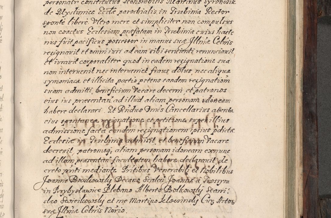 Zdjęcie nr 720 dla obiektu archiwalnego: Acta actorum, obligationum, inscriptionum, institutionum, erectionum, decretorum et generis eiusdem aliorum factorum et gestorum coram R. D. Bernardo Maciejowski, episcopo Cracoviensi per annnos 1603 - 1606 mensem Septembrem inclusive acticatorum.