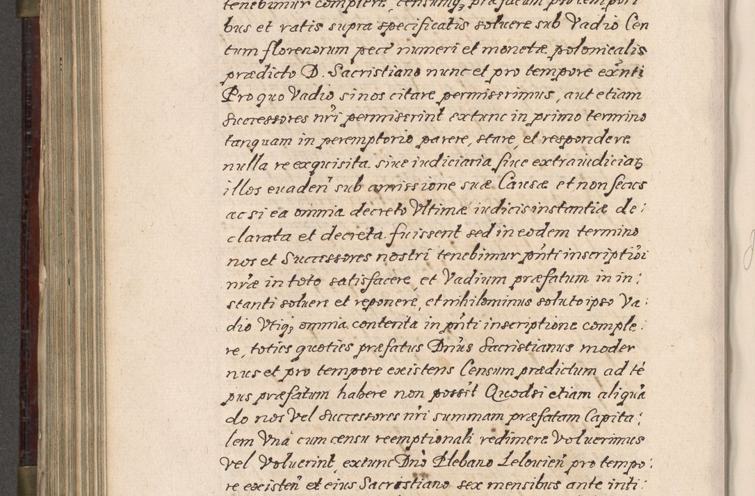 Zdjęcie nr 713 dla obiektu archiwalnego: Acta actorum, obligationum, inscriptionum, institutionum, erectionum, decretorum et generis eiusdem aliorum factorum et gestorum coram R. D. Bernardo Maciejowski, episcopo Cracoviensi per annnos 1603 - 1606 mensem Septembrem inclusive acticatorum.