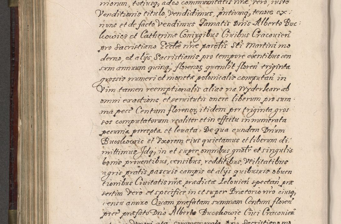 Zdjęcie nr 711 dla obiektu archiwalnego: Acta actorum, obligationum, inscriptionum, institutionum, erectionum, decretorum et generis eiusdem aliorum factorum et gestorum coram R. D. Bernardo Maciejowski, episcopo Cracoviensi per annnos 1603 - 1606 mensem Septembrem inclusive acticatorum.