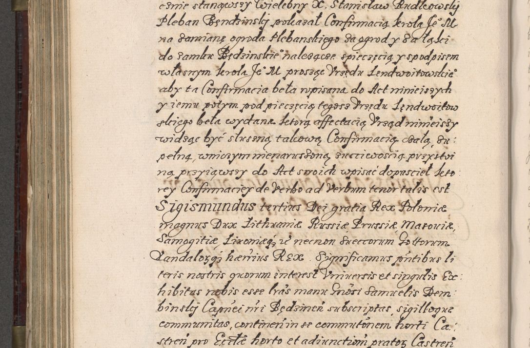 Zdjęcie nr 705 dla obiektu archiwalnego: Acta actorum, obligationum, inscriptionum, institutionum, erectionum, decretorum et generis eiusdem aliorum factorum et gestorum coram R. D. Bernardo Maciejowski, episcopo Cracoviensi per annnos 1603 - 1606 mensem Septembrem inclusive acticatorum.