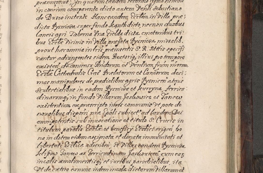 Zdjęcie nr 702 dla obiektu archiwalnego: Acta actorum, obligationum, inscriptionum, institutionum, erectionum, decretorum et generis eiusdem aliorum factorum et gestorum coram R. D. Bernardo Maciejowski, episcopo Cracoviensi per annnos 1603 - 1606 mensem Septembrem inclusive acticatorum.