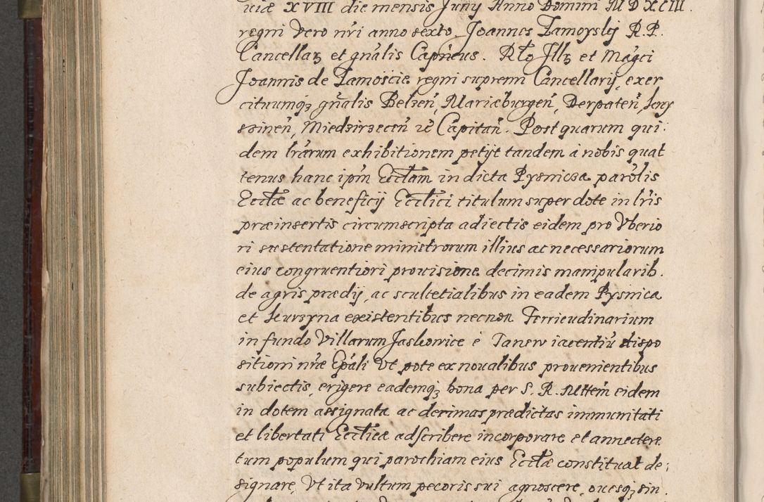 Zdjęcie nr 701 dla obiektu archiwalnego: Acta actorum, obligationum, inscriptionum, institutionum, erectionum, decretorum et generis eiusdem aliorum factorum et gestorum coram R. D. Bernardo Maciejowski, episcopo Cracoviensi per annnos 1603 - 1606 mensem Septembrem inclusive acticatorum.