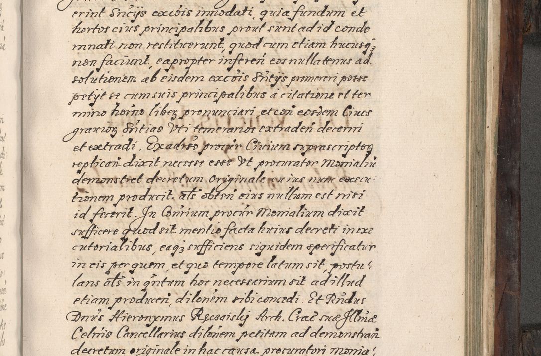 Zdjęcie nr 686 dla obiektu archiwalnego: Acta actorum, obligationum, inscriptionum, institutionum, erectionum, decretorum et generis eiusdem aliorum factorum et gestorum coram R. D. Bernardo Maciejowski, episcopo Cracoviensi per annnos 1603 - 1606 mensem Septembrem inclusive acticatorum.