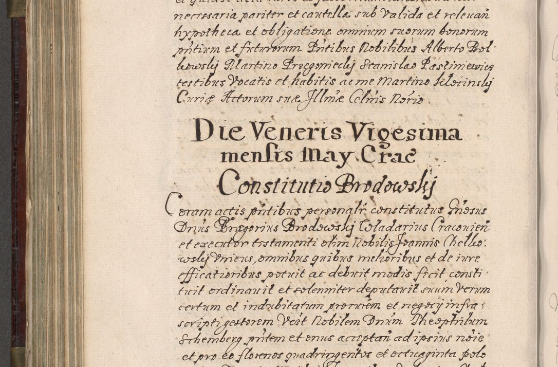 Zdjęcie nr 677 dla obiektu archiwalnego: Acta actorum, obligationum, inscriptionum, institutionum, erectionum, decretorum et generis eiusdem aliorum factorum et gestorum coram R. D. Bernardo Maciejowski, episcopo Cracoviensi per annnos 1603 - 1606 mensem Septembrem inclusive acticatorum.
