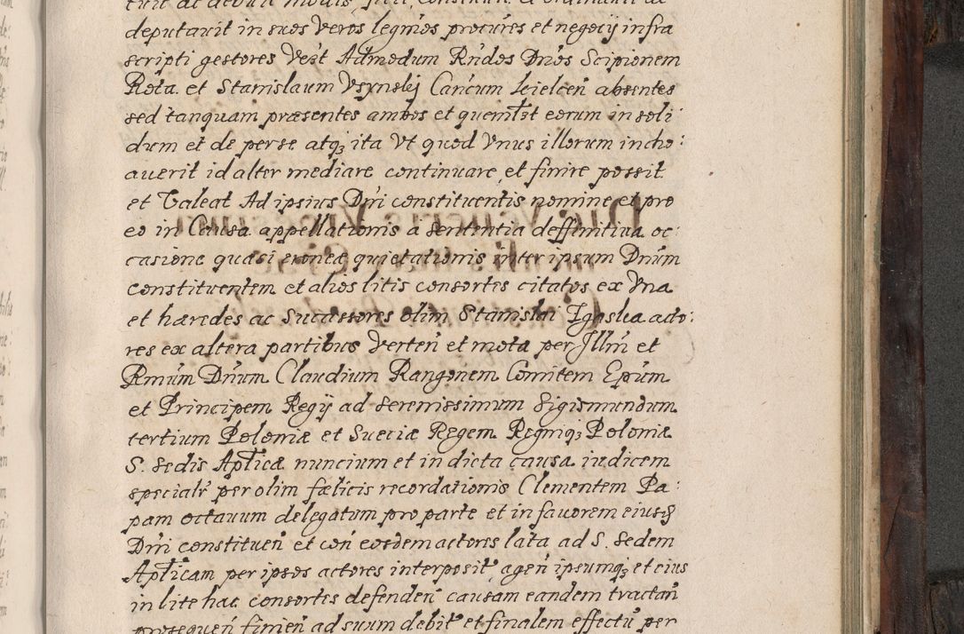 Zdjęcie nr 676 dla obiektu archiwalnego: Acta actorum, obligationum, inscriptionum, institutionum, erectionum, decretorum et generis eiusdem aliorum factorum et gestorum coram R. D. Bernardo Maciejowski, episcopo Cracoviensi per annnos 1603 - 1606 mensem Septembrem inclusive acticatorum.