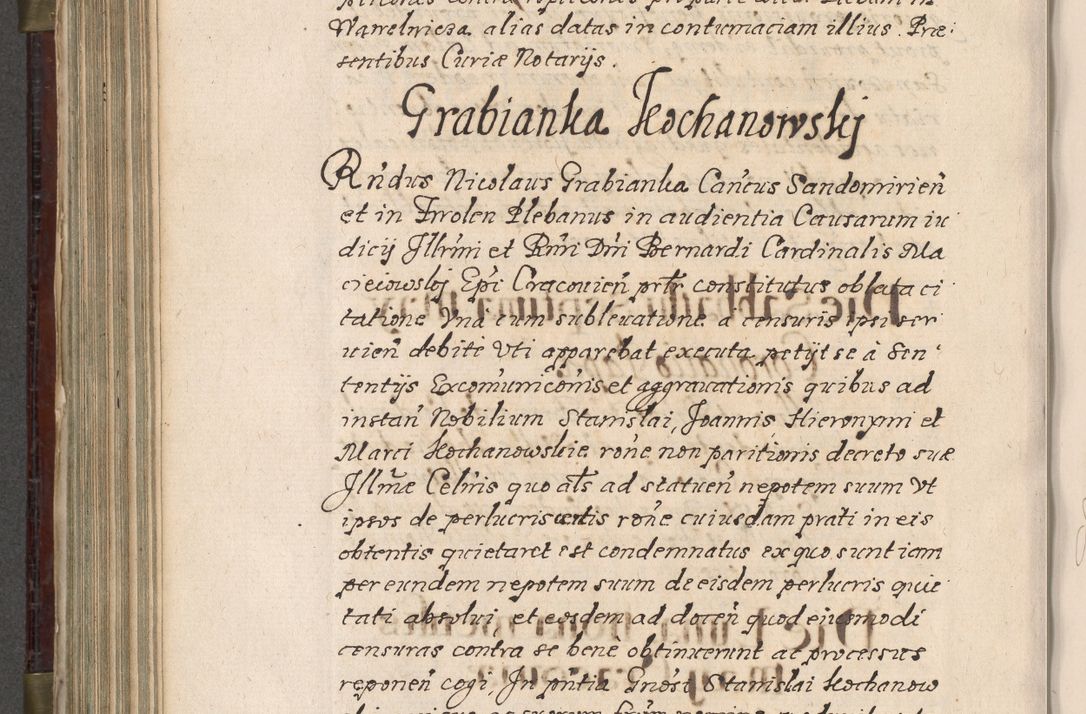 Zdjęcie nr 669 dla obiektu archiwalnego: Acta actorum, obligationum, inscriptionum, institutionum, erectionum, decretorum et generis eiusdem aliorum factorum et gestorum coram R. D. Bernardo Maciejowski, episcopo Cracoviensi per annnos 1603 - 1606 mensem Septembrem inclusive acticatorum.