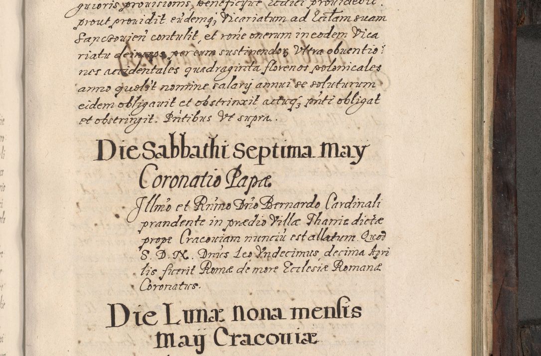 Zdjęcie nr 668 dla obiektu archiwalnego: Acta actorum, obligationum, inscriptionum, institutionum, erectionum, decretorum et generis eiusdem aliorum factorum et gestorum coram R. D. Bernardo Maciejowski, episcopo Cracoviensi per annnos 1603 - 1606 mensem Septembrem inclusive acticatorum.