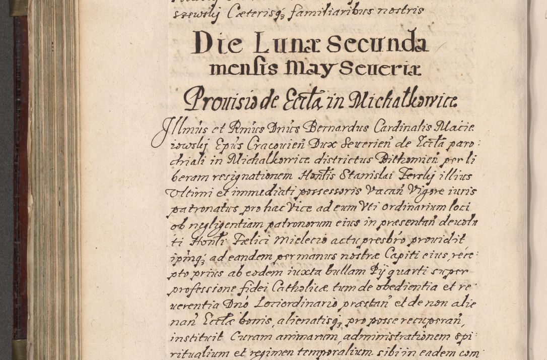 Zdjęcie nr 667 dla obiektu archiwalnego: Acta actorum, obligationum, inscriptionum, institutionum, erectionum, decretorum et generis eiusdem aliorum factorum et gestorum coram R. D. Bernardo Maciejowski, episcopo Cracoviensi per annnos 1603 - 1606 mensem Septembrem inclusive acticatorum.