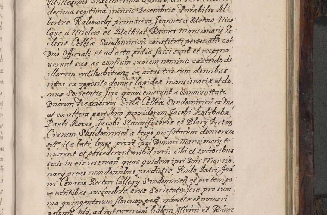 Zdjęcie nr 662 dla obiektu archiwalnego: Acta actorum, obligationum, inscriptionum, institutionum, erectionum, decretorum et generis eiusdem aliorum factorum et gestorum coram R. D. Bernardo Maciejowski, episcopo Cracoviensi per annnos 1603 - 1606 mensem Septembrem inclusive acticatorum.