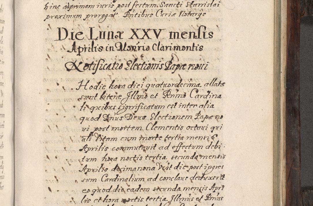 Zdjęcie nr 660 dla obiektu archiwalnego: Acta actorum, obligationum, inscriptionum, institutionum, erectionum, decretorum et generis eiusdem aliorum factorum et gestorum coram R. D. Bernardo Maciejowski, episcopo Cracoviensi per annnos 1603 - 1606 mensem Septembrem inclusive acticatorum.