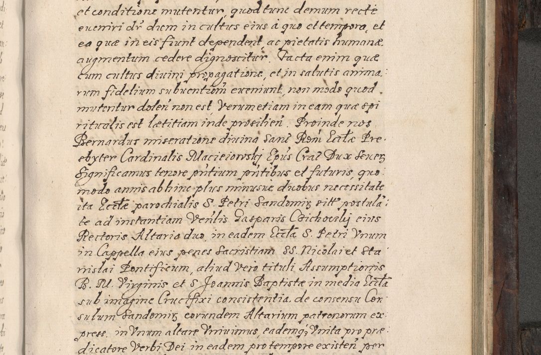 Zdjęcie nr 664 dla obiektu archiwalnego: Acta actorum, obligationum, inscriptionum, institutionum, erectionum, decretorum et generis eiusdem aliorum factorum et gestorum coram R. D. Bernardo Maciejowski, episcopo Cracoviensi per annnos 1603 - 1606 mensem Septembrem inclusive acticatorum.