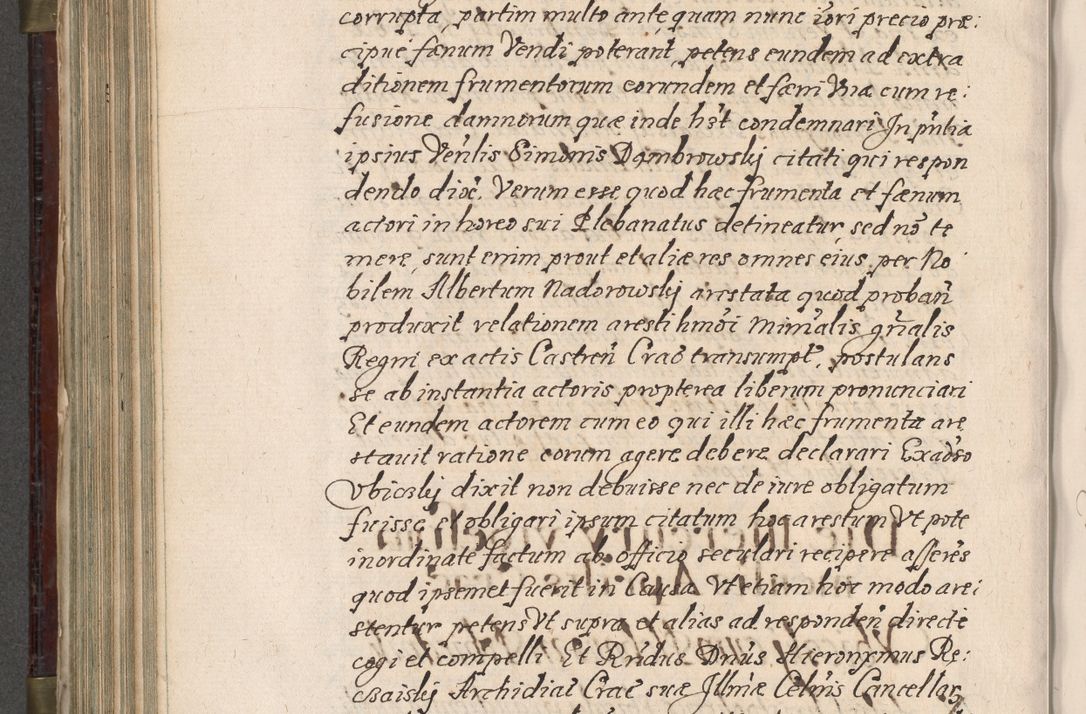 Zdjęcie nr 651 dla obiektu archiwalnego: Acta actorum, obligationum, inscriptionum, institutionum, erectionum, decretorum et generis eiusdem aliorum factorum et gestorum coram R. D. Bernardo Maciejowski, episcopo Cracoviensi per annnos 1603 - 1606 mensem Septembrem inclusive acticatorum.