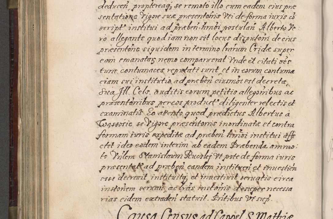 Zdjęcie nr 647 dla obiektu archiwalnego: Acta actorum, obligationum, inscriptionum, institutionum, erectionum, decretorum et generis eiusdem aliorum factorum et gestorum coram R. D. Bernardo Maciejowski, episcopo Cracoviensi per annnos 1603 - 1606 mensem Septembrem inclusive acticatorum.
