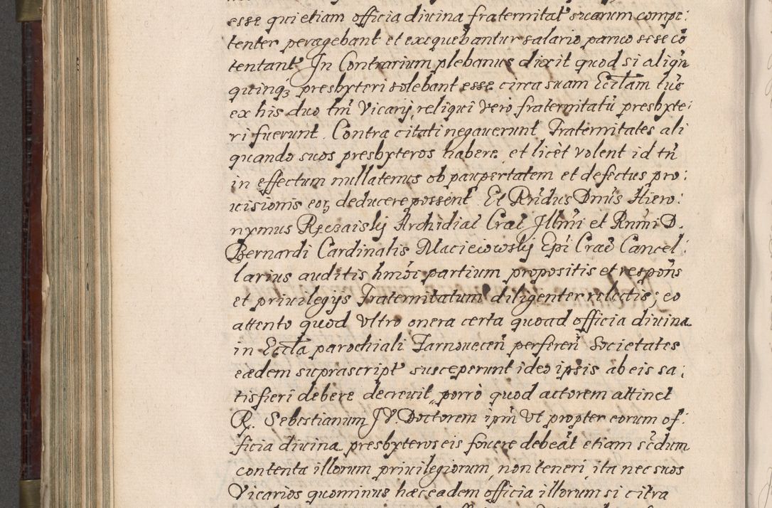 Zdjęcie nr 645 dla obiektu archiwalnego: Acta actorum, obligationum, inscriptionum, institutionum, erectionum, decretorum et generis eiusdem aliorum factorum et gestorum coram R. D. Bernardo Maciejowski, episcopo Cracoviensi per annnos 1603 - 1606 mensem Septembrem inclusive acticatorum.