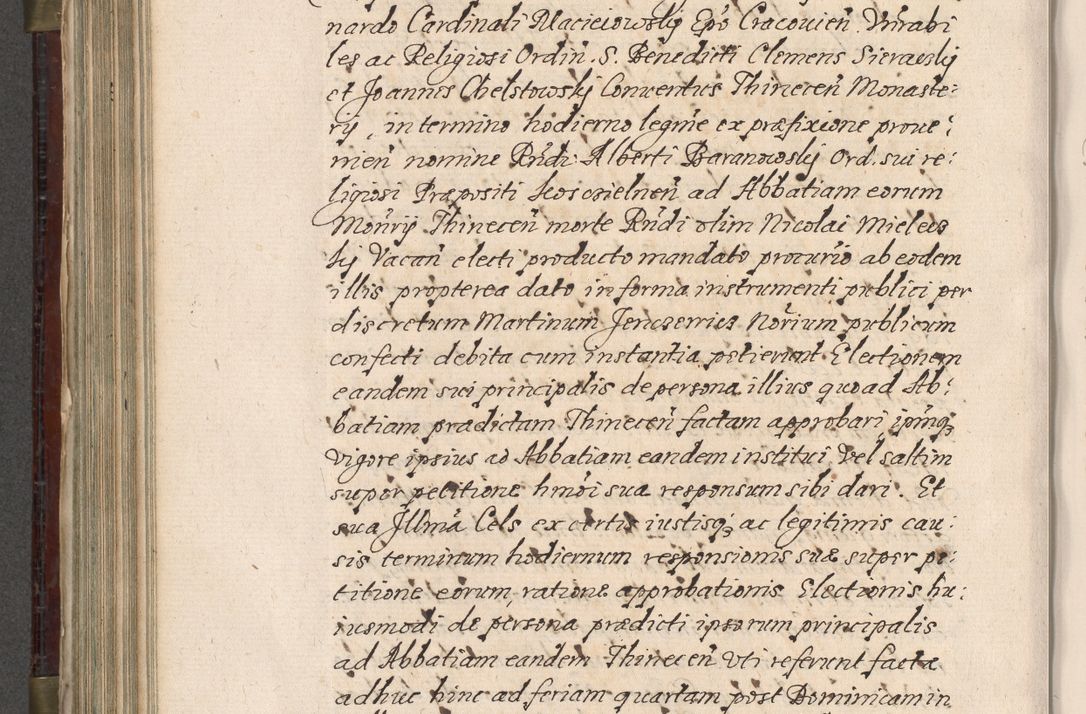 Zdjęcie nr 639 dla obiektu archiwalnego: Acta actorum, obligationum, inscriptionum, institutionum, erectionum, decretorum et generis eiusdem aliorum factorum et gestorum coram R. D. Bernardo Maciejowski, episcopo Cracoviensi per annnos 1603 - 1606 mensem Septembrem inclusive acticatorum.