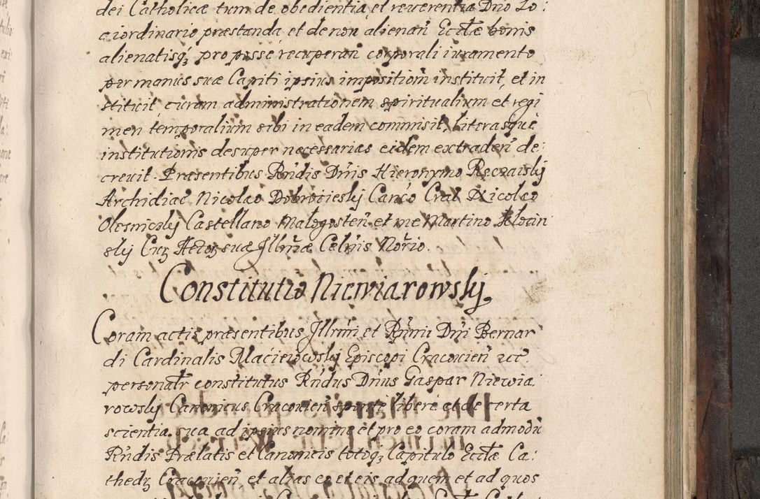 Zdjęcie nr 632 dla obiektu archiwalnego: Acta actorum, obligationum, inscriptionum, institutionum, erectionum, decretorum et generis eiusdem aliorum factorum et gestorum coram R. D. Bernardo Maciejowski, episcopo Cracoviensi per annnos 1603 - 1606 mensem Septembrem inclusive acticatorum.