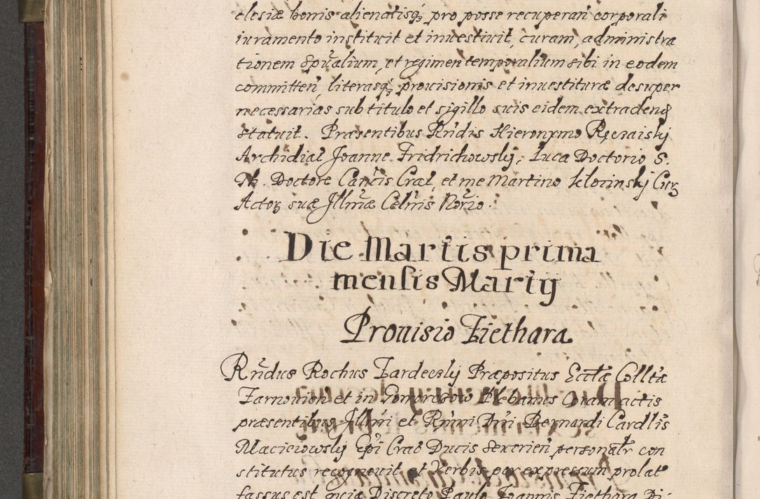 Zdjęcie nr 635 dla obiektu archiwalnego: Acta actorum, obligationum, inscriptionum, institutionum, erectionum, decretorum et generis eiusdem aliorum factorum et gestorum coram R. D. Bernardo Maciejowski, episcopo Cracoviensi per annnos 1603 - 1606 mensem Septembrem inclusive acticatorum.
