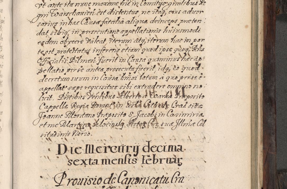 Zdjęcie nr 634 dla obiektu archiwalnego: Acta actorum, obligationum, inscriptionum, institutionum, erectionum, decretorum et generis eiusdem aliorum factorum et gestorum coram R. D. Bernardo Maciejowski, episcopo Cracoviensi per annnos 1603 - 1606 mensem Septembrem inclusive acticatorum.