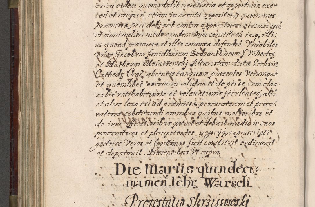 Zdjęcie nr 633 dla obiektu archiwalnego: Acta actorum, obligationum, inscriptionum, institutionum, erectionum, decretorum et generis eiusdem aliorum factorum et gestorum coram R. D. Bernardo Maciejowski, episcopo Cracoviensi per annnos 1603 - 1606 mensem Septembrem inclusive acticatorum.