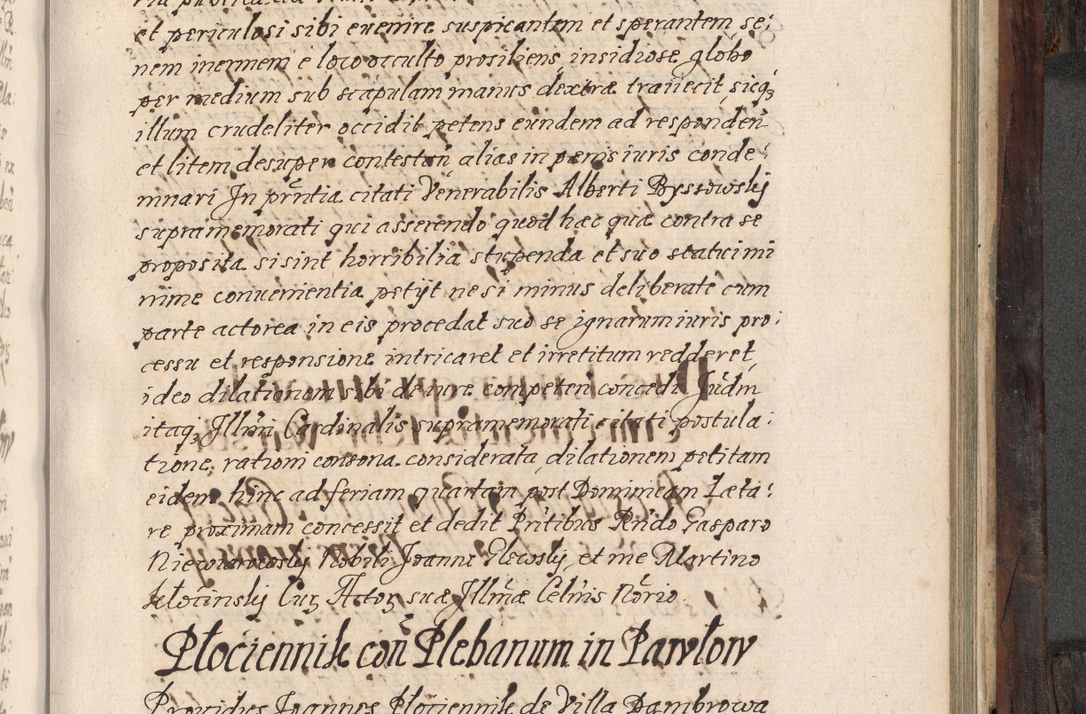 Zdjęcie nr 630 dla obiektu archiwalnego: Acta actorum, obligationum, inscriptionum, institutionum, erectionum, decretorum et generis eiusdem aliorum factorum et gestorum coram R. D. Bernardo Maciejowski, episcopo Cracoviensi per annnos 1603 - 1606 mensem Septembrem inclusive acticatorum.