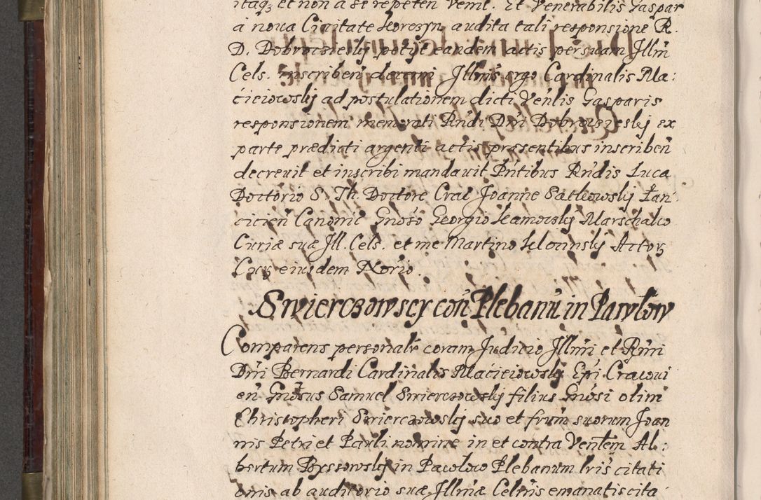 Zdjęcie nr 629 dla obiektu archiwalnego: Acta actorum, obligationum, inscriptionum, institutionum, erectionum, decretorum et generis eiusdem aliorum factorum et gestorum coram R. D. Bernardo Maciejowski, episcopo Cracoviensi per annnos 1603 - 1606 mensem Septembrem inclusive acticatorum.