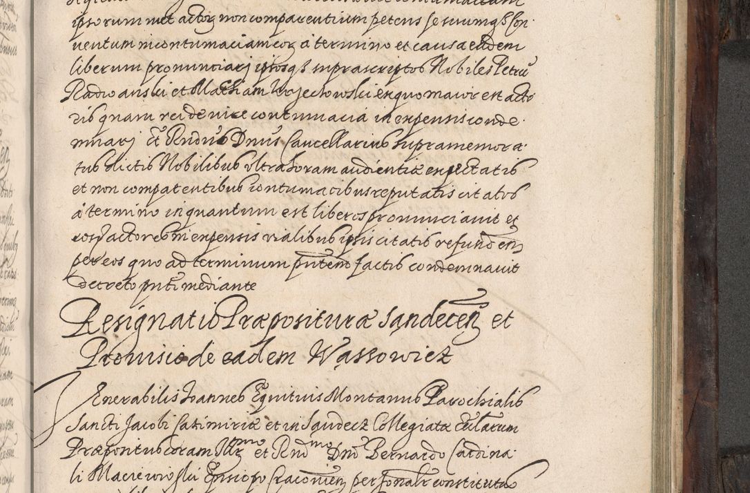 Zdjęcie nr 612 dla obiektu archiwalnego: Acta actorum, obligationum, inscriptionum, institutionum, erectionum, decretorum et generis eiusdem aliorum factorum et gestorum coram R. D. Bernardo Maciejowski, episcopo Cracoviensi per annnos 1603 - 1606 mensem Septembrem inclusive acticatorum.