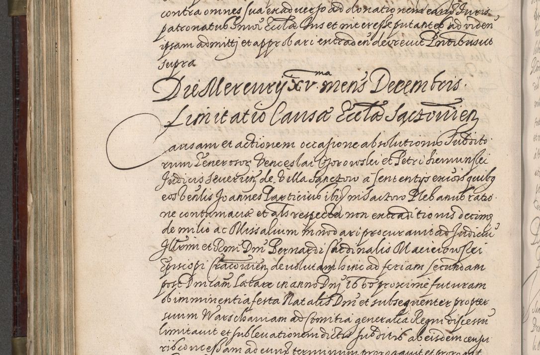 Zdjęcie nr 611 dla obiektu archiwalnego: Acta actorum, obligationum, inscriptionum, institutionum, erectionum, decretorum et generis eiusdem aliorum factorum et gestorum coram R. D. Bernardo Maciejowski, episcopo Cracoviensi per annnos 1603 - 1606 mensem Septembrem inclusive acticatorum.