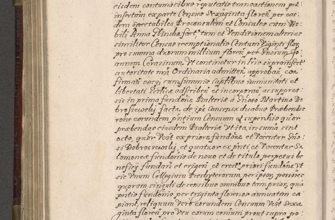 Zdjęcie nr 805 dla obiektu archiwalnego: Acta actorum, obligationum, inscriptionum, institutionum, erectionum, decretorum et generis eiusdem aliorum factorum et gestorum coram R. D. Bernardo Maciejowski, episcopo Cracoviensi per annnos 1603 - 1606 mensem Septembrem inclusive acticatorum.