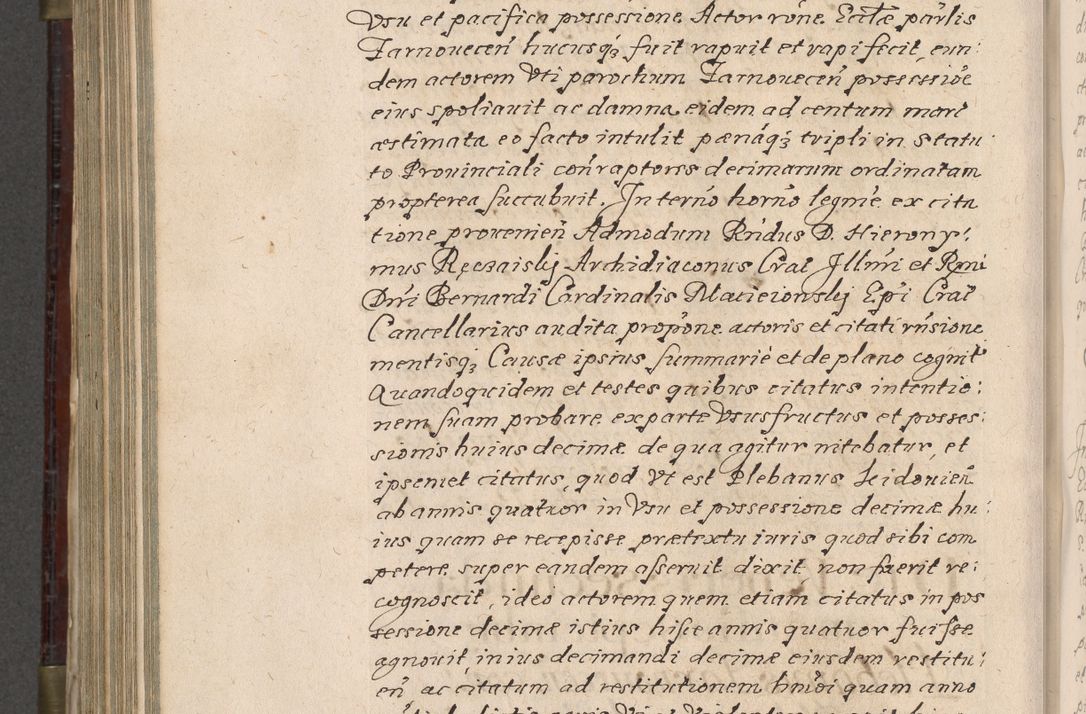 Zdjęcie nr 809 dla obiektu archiwalnego: Acta actorum, obligationum, inscriptionum, institutionum, erectionum, decretorum et generis eiusdem aliorum factorum et gestorum coram R. D. Bernardo Maciejowski, episcopo Cracoviensi per annnos 1603 - 1606 mensem Septembrem inclusive acticatorum.