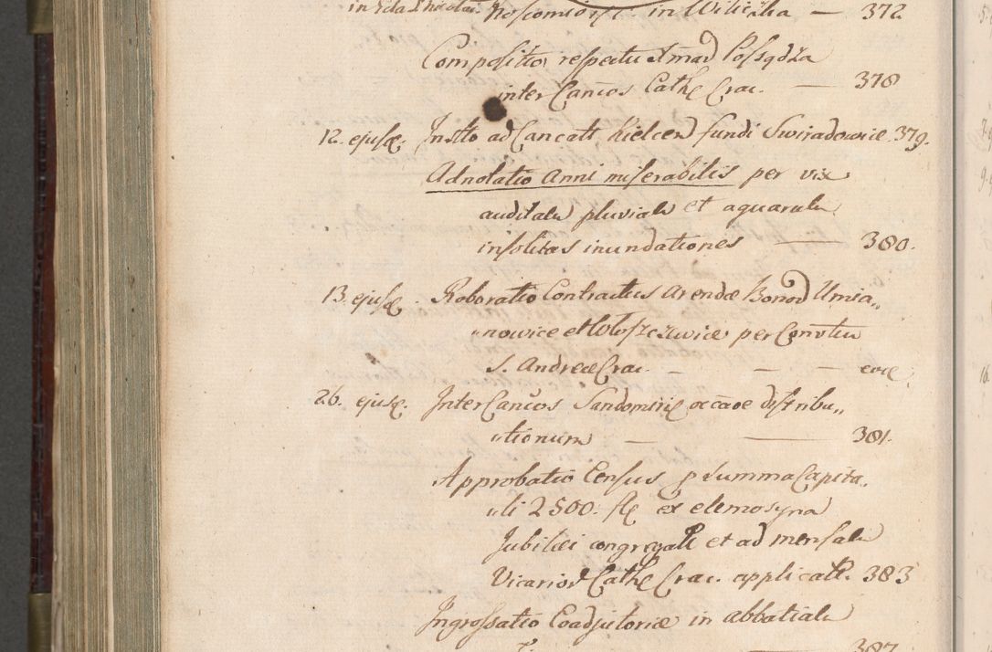 Zdjęcie nr 1035 dla obiektu archiwalnego: Acta actorum, obligationum, inscriptionum, institutionum, erectionum, decretorum et generis eiusdem aliorum factorum et gestorum coram R. D. Bernardo Maciejowski, episcopo Cracoviensi per annnos 1603 - 1606 mensem Septembrem inclusive acticatorum.