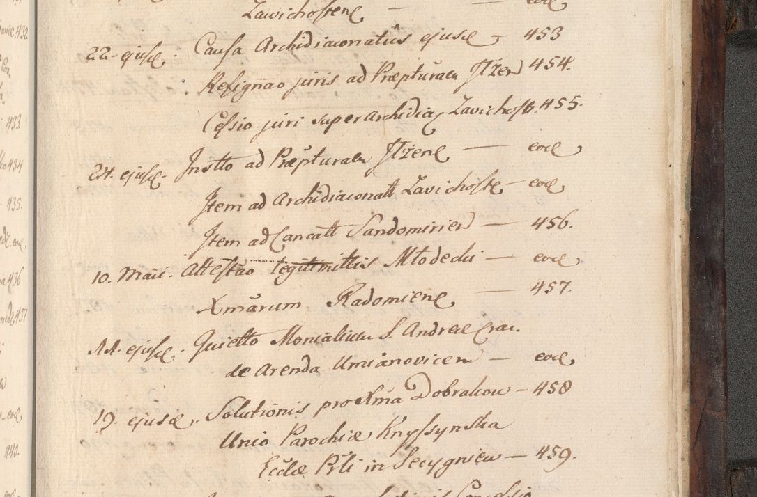 Zdjęcie nr 1038 dla obiektu archiwalnego: Acta actorum, obligationum, inscriptionum, institutionum, erectionum, decretorum et generis eiusdem aliorum factorum et gestorum coram R. D. Bernardo Maciejowski, episcopo Cracoviensi per annnos 1603 - 1606 mensem Septembrem inclusive acticatorum.