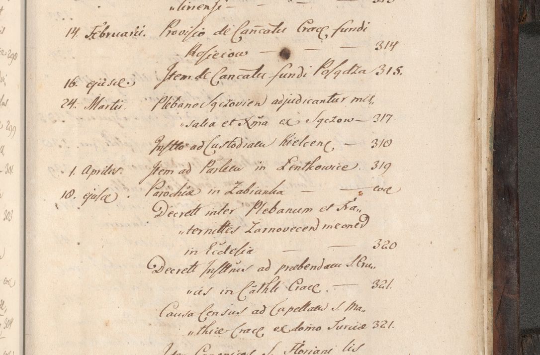 Zdjęcie nr 1032 dla obiektu archiwalnego: Acta actorum, obligationum, inscriptionum, institutionum, erectionum, decretorum et generis eiusdem aliorum factorum et gestorum coram R. D. Bernardo Maciejowski, episcopo Cracoviensi per annnos 1603 - 1606 mensem Septembrem inclusive acticatorum.
