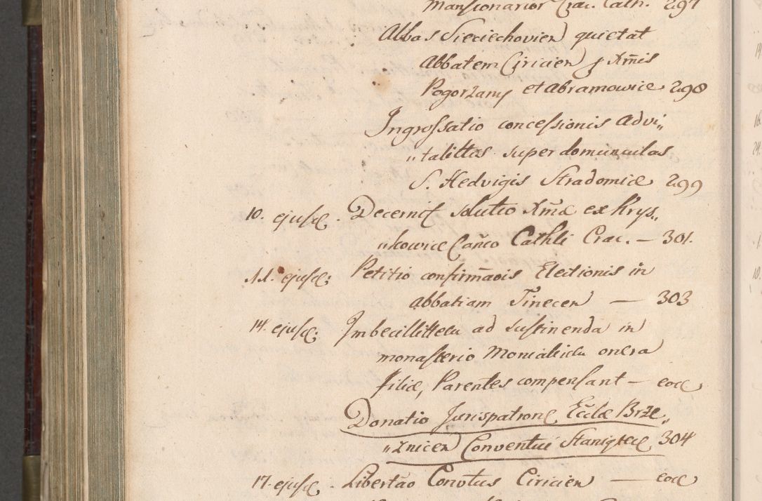 Zdjęcie nr 1031 dla obiektu archiwalnego: Acta actorum, obligationum, inscriptionum, institutionum, erectionum, decretorum et generis eiusdem aliorum factorum et gestorum coram R. D. Bernardo Maciejowski, episcopo Cracoviensi per annnos 1603 - 1606 mensem Septembrem inclusive acticatorum.