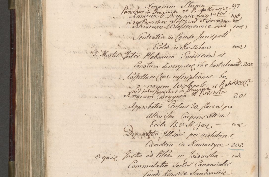 Zdjęcie nr 1025 dla obiektu archiwalnego: Acta actorum, obligationum, inscriptionum, institutionum, erectionum, decretorum et generis eiusdem aliorum factorum et gestorum coram R. D. Bernardo Maciejowski, episcopo Cracoviensi per annnos 1603 - 1606 mensem Septembrem inclusive acticatorum.