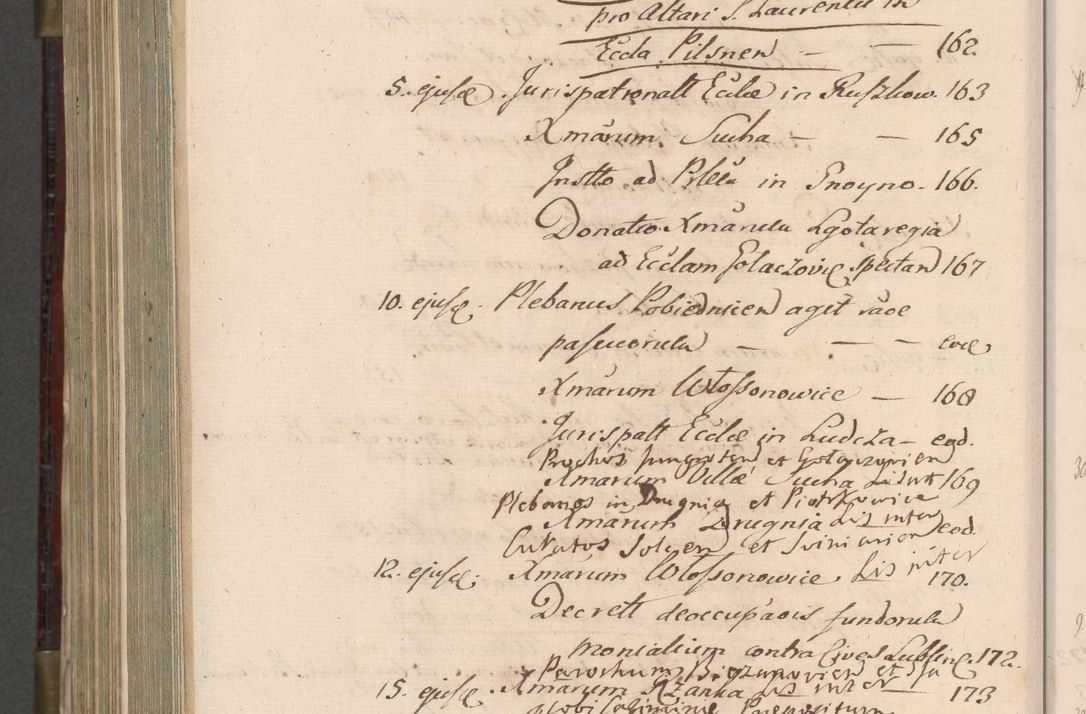 Zdjęcie nr 1023 dla obiektu archiwalnego: Acta actorum, obligationum, inscriptionum, institutionum, erectionum, decretorum et generis eiusdem aliorum factorum et gestorum coram R. D. Bernardo Maciejowski, episcopo Cracoviensi per annnos 1603 - 1606 mensem Septembrem inclusive acticatorum.