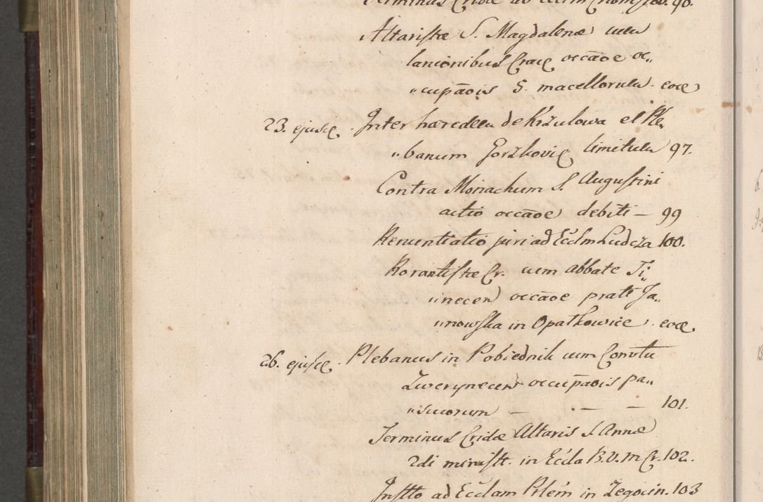 Zdjęcie nr 1019 dla obiektu archiwalnego: Acta actorum, obligationum, inscriptionum, institutionum, erectionum, decretorum et generis eiusdem aliorum factorum et gestorum coram R. D. Bernardo Maciejowski, episcopo Cracoviensi per annnos 1603 - 1606 mensem Septembrem inclusive acticatorum.