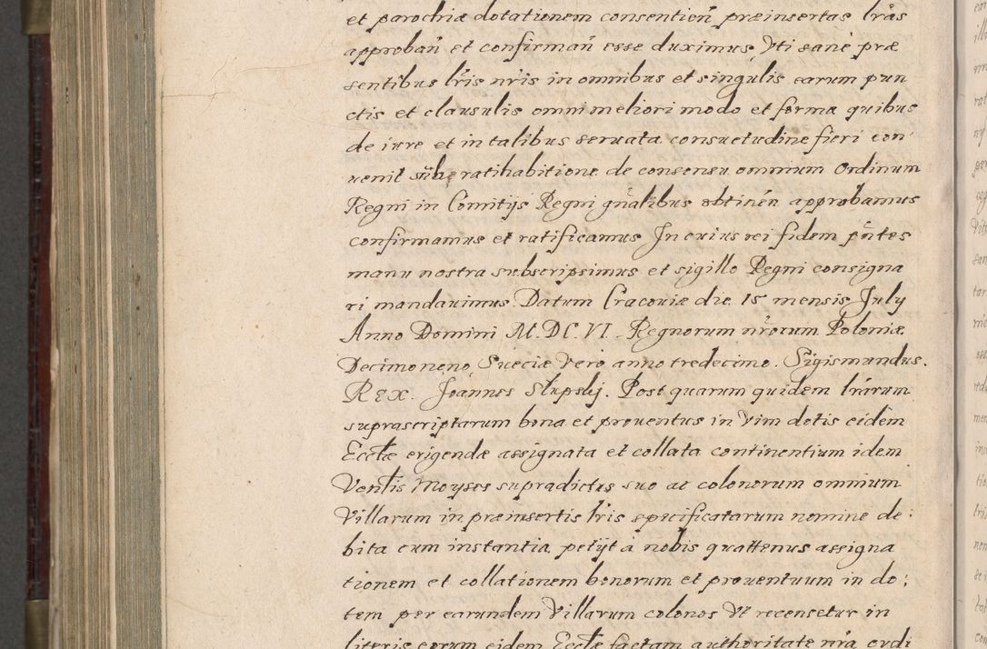 Zdjęcie nr 1001 dla obiektu archiwalnego: Acta actorum, obligationum, inscriptionum, institutionum, erectionum, decretorum et generis eiusdem aliorum factorum et gestorum coram R. D. Bernardo Maciejowski, episcopo Cracoviensi per annnos 1603 - 1606 mensem Septembrem inclusive acticatorum.
