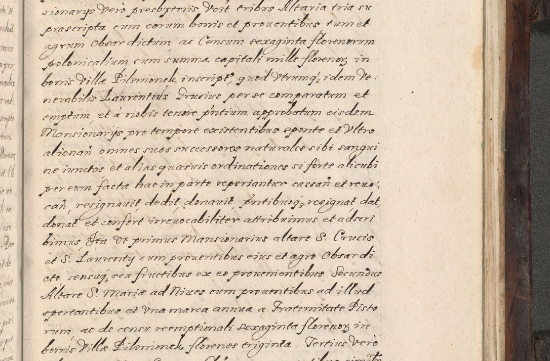 Zdjęcie nr 990 dla obiektu archiwalnego: Acta actorum, obligationum, inscriptionum, institutionum, erectionum, decretorum et generis eiusdem aliorum factorum et gestorum coram R. D. Bernardo Maciejowski, episcopo Cracoviensi per annnos 1603 - 1606 mensem Septembrem inclusive acticatorum.