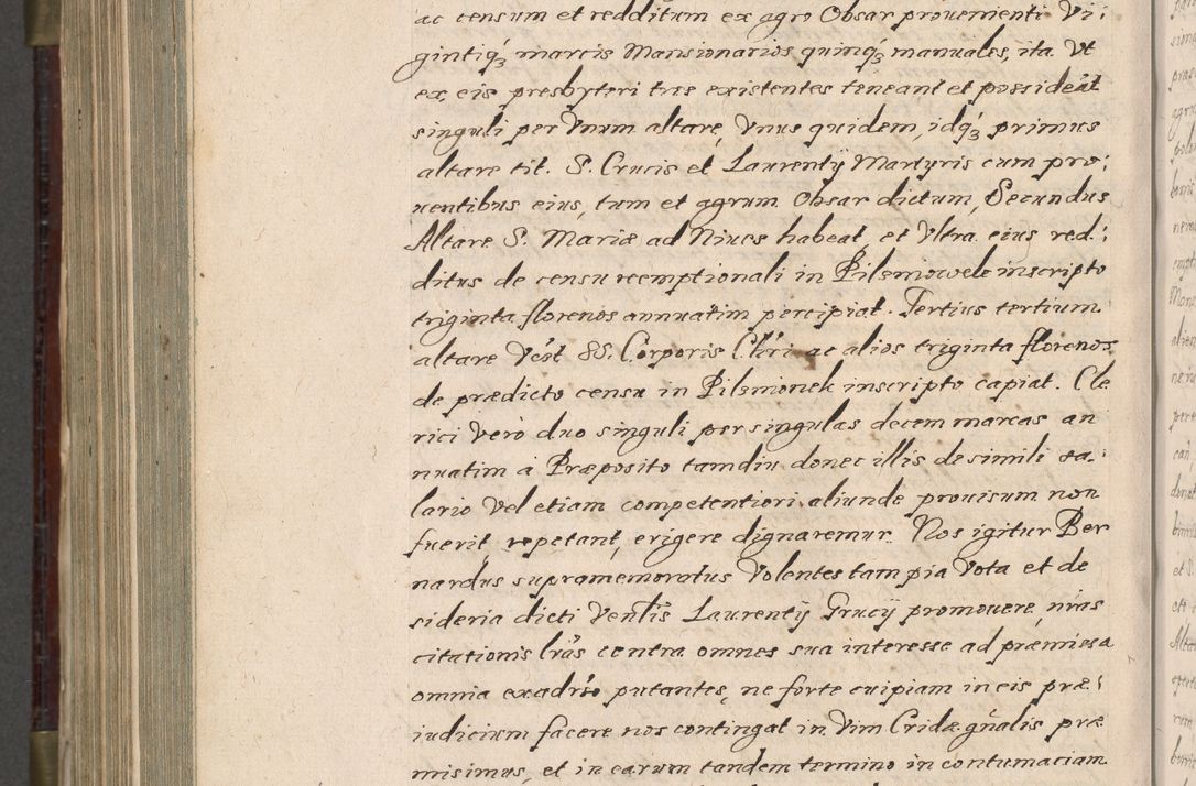 Zdjęcie nr 989 dla obiektu archiwalnego: Acta actorum, obligationum, inscriptionum, institutionum, erectionum, decretorum et generis eiusdem aliorum factorum et gestorum coram R. D. Bernardo Maciejowski, episcopo Cracoviensi per annnos 1603 - 1606 mensem Septembrem inclusive acticatorum.