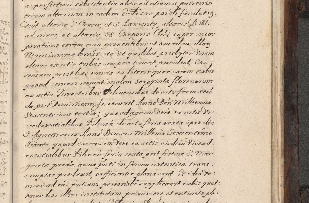 Zdjęcie nr 988 dla obiektu archiwalnego: Acta actorum, obligationum, inscriptionum, institutionum, erectionum, decretorum et generis eiusdem aliorum factorum et gestorum coram R. D. Bernardo Maciejowski, episcopo Cracoviensi per annnos 1603 - 1606 mensem Septembrem inclusive acticatorum.