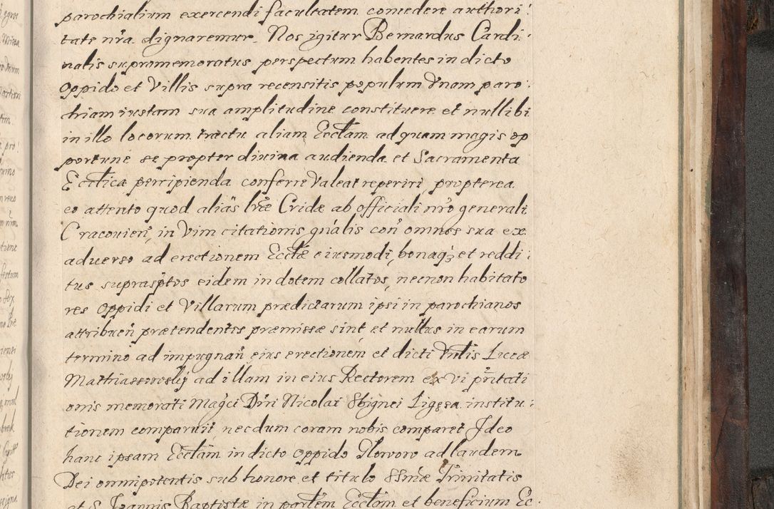 Zdjęcie nr 984 dla obiektu archiwalnego: Acta actorum, obligationum, inscriptionum, institutionum, erectionum, decretorum et generis eiusdem aliorum factorum et gestorum coram R. D. Bernardo Maciejowski, episcopo Cracoviensi per annnos 1603 - 1606 mensem Septembrem inclusive acticatorum.