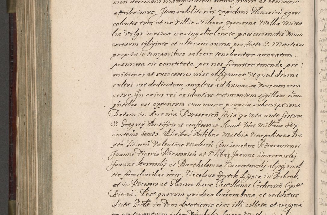 Zdjęcie nr 983 dla obiektu archiwalnego: Acta actorum, obligationum, inscriptionum, institutionum, erectionum, decretorum et generis eiusdem aliorum factorum et gestorum coram R. D. Bernardo Maciejowski, episcopo Cracoviensi per annnos 1603 - 1606 mensem Septembrem inclusive acticatorum.