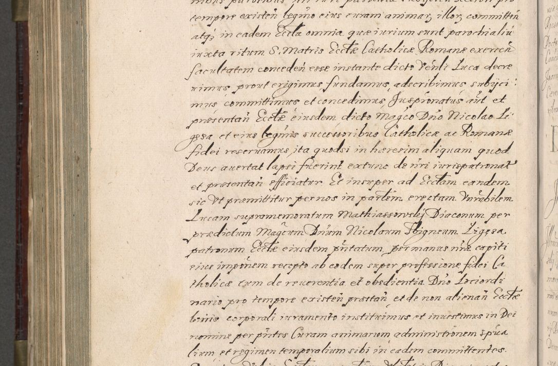 Zdjęcie nr 985 dla obiektu archiwalnego: Acta actorum, obligationum, inscriptionum, institutionum, erectionum, decretorum et generis eiusdem aliorum factorum et gestorum coram R. D. Bernardo Maciejowski, episcopo Cracoviensi per annnos 1603 - 1606 mensem Septembrem inclusive acticatorum.