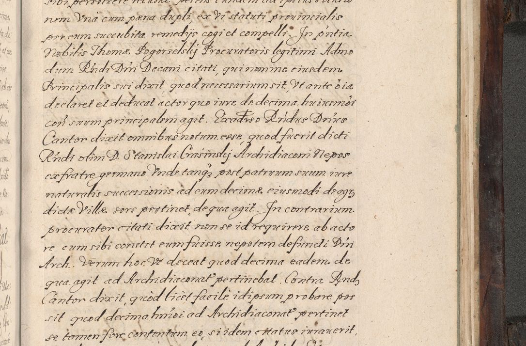 Zdjęcie nr 980 dla obiektu archiwalnego: Acta actorum, obligationum, inscriptionum, institutionum, erectionum, decretorum et generis eiusdem aliorum factorum et gestorum coram R. D. Bernardo Maciejowski, episcopo Cracoviensi per annnos 1603 - 1606 mensem Septembrem inclusive acticatorum.