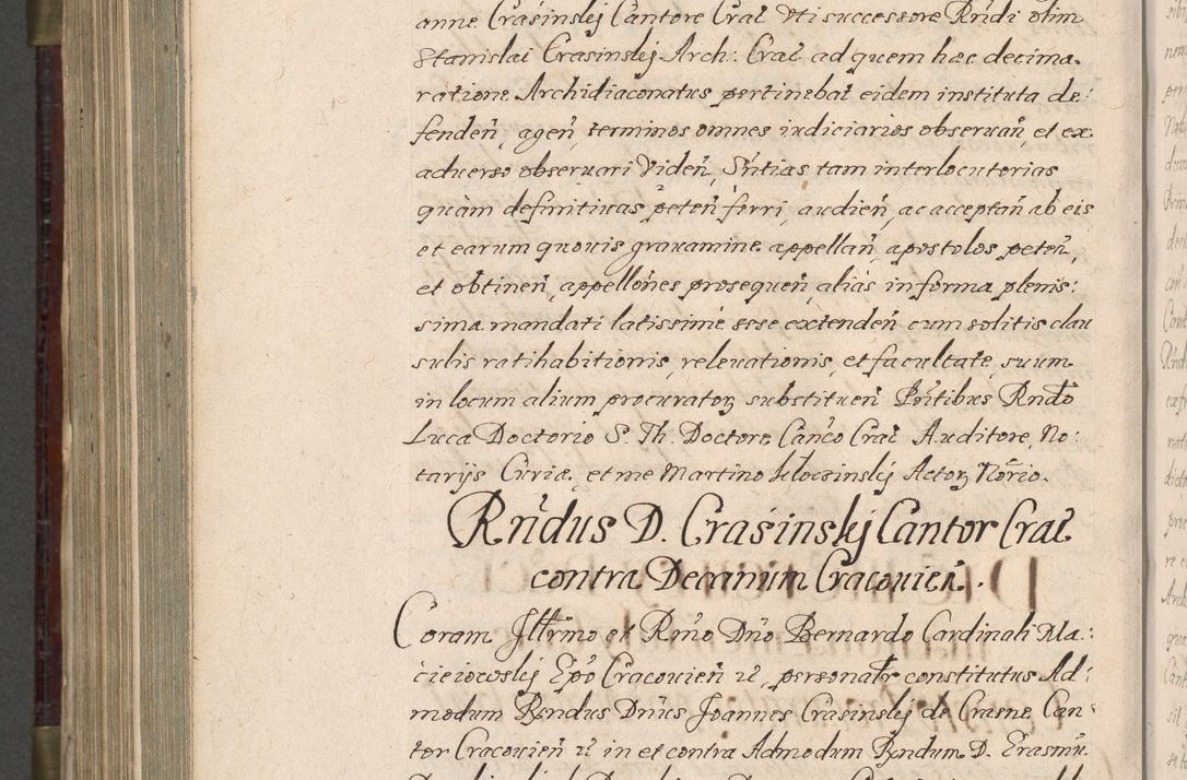 Zdjęcie nr 979 dla obiektu archiwalnego: Acta actorum, obligationum, inscriptionum, institutionum, erectionum, decretorum et generis eiusdem aliorum factorum et gestorum coram R. D. Bernardo Maciejowski, episcopo Cracoviensi per annnos 1603 - 1606 mensem Septembrem inclusive acticatorum.