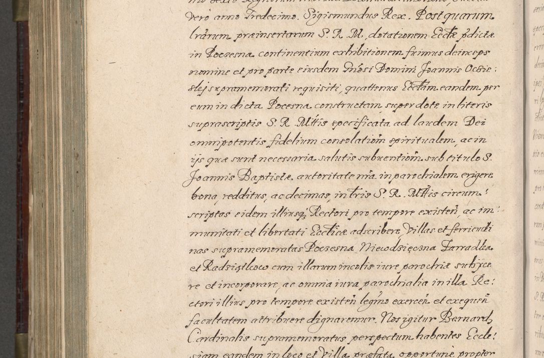 Zdjęcie nr 975 dla obiektu archiwalnego: Acta actorum, obligationum, inscriptionum, institutionum, erectionum, decretorum et generis eiusdem aliorum factorum et gestorum coram R. D. Bernardo Maciejowski, episcopo Cracoviensi per annnos 1603 - 1606 mensem Septembrem inclusive acticatorum.