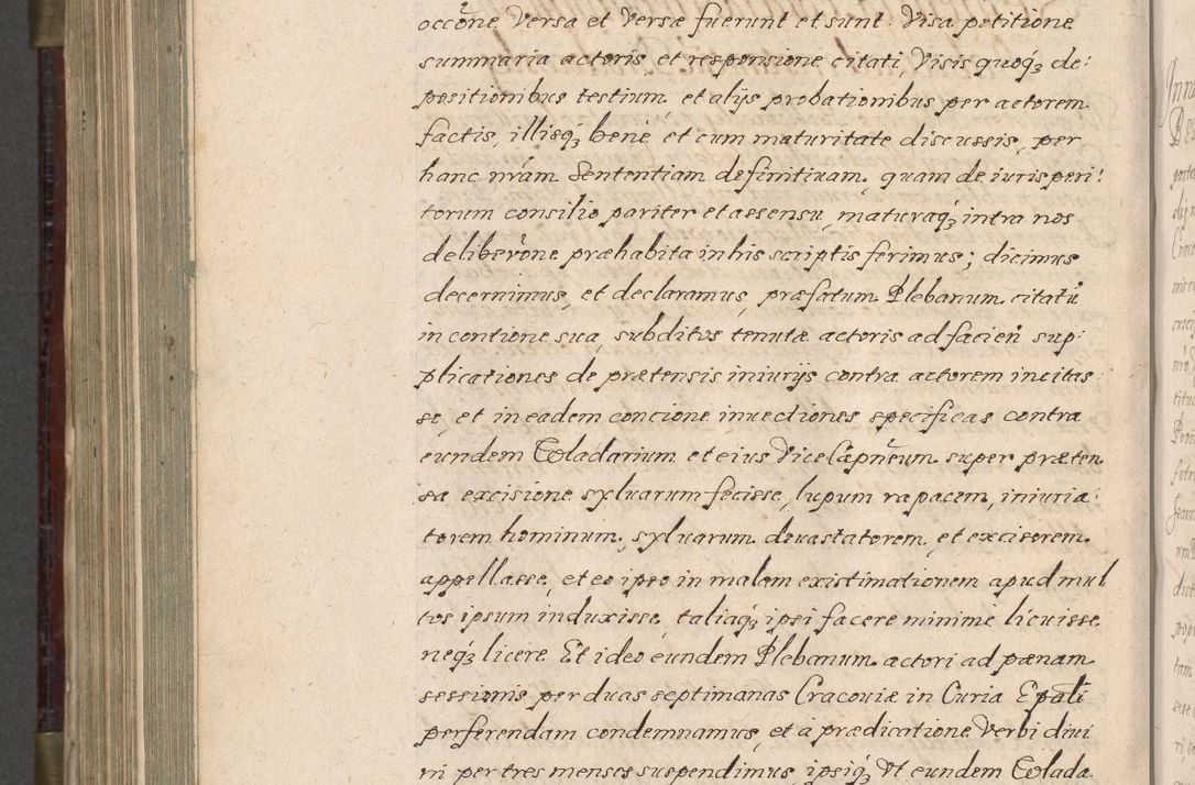 Zdjęcie nr 971 dla obiektu archiwalnego: Acta actorum, obligationum, inscriptionum, institutionum, erectionum, decretorum et generis eiusdem aliorum factorum et gestorum coram R. D. Bernardo Maciejowski, episcopo Cracoviensi per annnos 1603 - 1606 mensem Septembrem inclusive acticatorum.
